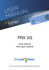 Crystal Vision FRX 3G User Manual