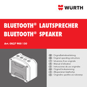Würth 0837 900 150 Original Operating Instructions