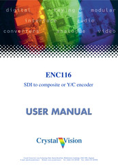 Crystal Vision ENC116 User Manual