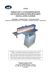 IKH XW018 Instruction Manual