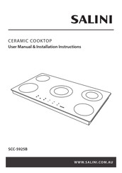 Salini SCC-5925B User's Manual & Installation Instructions