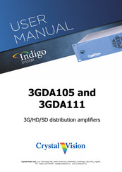 Crystal Vision Indigo 3GDA105 User Manual