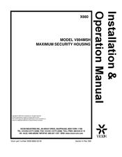 Vicon V894MSH Installation & Operation Manual