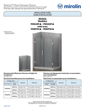 Mirolin Patrice PDRP32 Manual