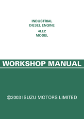 Isuzu 4LE2 Workshop Manual