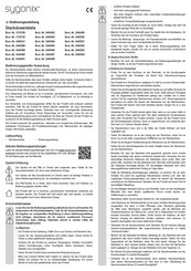 Sygonix 1732743 Operating Instructions Manual