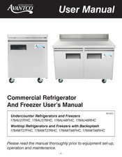 Avantco 178AWT27FHC User Manual