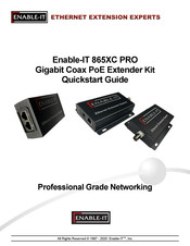 Enable-It 865XC PRO Quick Start Manual