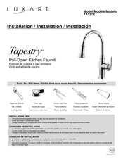 Luxart Tapestry TA137E Installation Manual