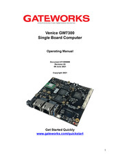 GATEWORKS Venice GW7300 Operating Manual
