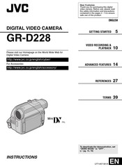 JVC GR-D228 Instructions Manual
