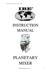 IBE TM90B Instruction Manual