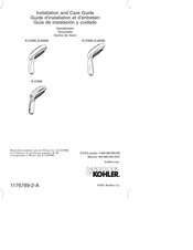 Kohler K-45426 Installation And Care Manual