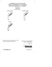 Kohler K-17492 Installation And Care Manual