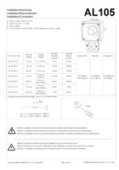 Comax AL105 Series Installation & Connection Manual