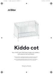 stribbo Kiddo cot Manual