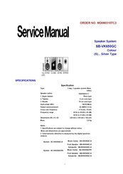 Panasonic SB-VK650 Service Manual