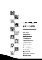 THOMSON KD 3554 User Manual