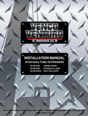 Venturo 25100 Instruction Manual