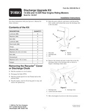 Toro 13-32G Installation Instructions