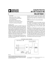Analog Devices EVAL-AD7730LEB Technical Notes