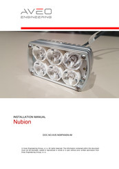 Aveo Engineering Nubion AVE-N09PANSNL-2WA Mod(2) Installation Manual
