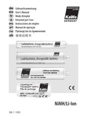 KaWe NiMH/Li-Ion User Manual