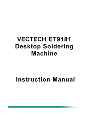 VECTECH ET9181 Instruction Manual