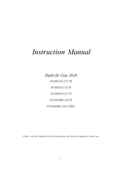 Liberty PG9051G-CCB Instruction Manual