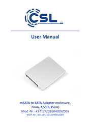 CSL 42712/20160409SZ069 User Manual
