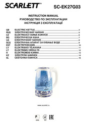 Scarlett SC-EK27G03 Instruction Manual