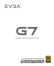 EVGA SuperNOVA G7 Quick Manual