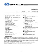 Sino Wealth SH79F3283 Manual