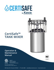 Kasco CertiSafe 4400C61 Operation & Maintenance Manual