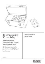 GEZE IQ windowdrive User Manual