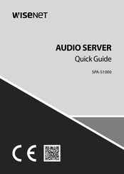 Wisenet SPA-S1000 Quick Manual