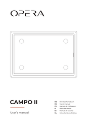 Opera Campo CCA116B1 User Manual