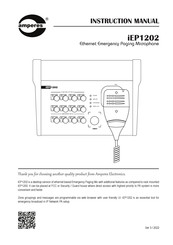 Amperes iEP1202 Instruction Manual