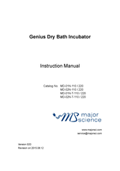 Major Science MD-01N-110 Instruction Manual