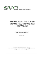 Spectra Vista Corporation SVC HR-640i User Manual