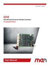 MEN G212 User Manual