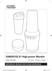 George Home GNB301SS-21 User Manual