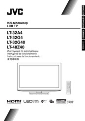 JVC LT-32G4 Manual