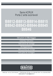 Samo ACRUX Series Assembly Instruction Manual