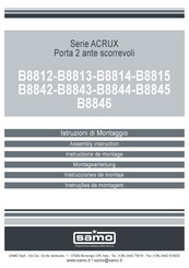 Samo B8843 Assembly Instruction Manual