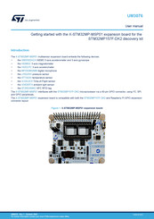 ST X-STM32MP-MSP01 Getting Started