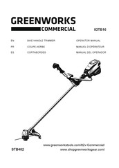 GreenWorks Commercial 82TB16 Operator's Manual