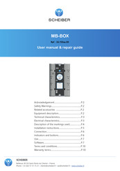 Scheiber MB-BOX User Manual