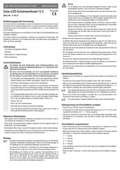 Conrad 11 04 27 Operating Instructions Manual