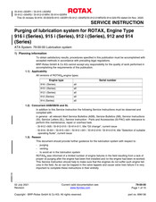 Rotax SI-915 i-003R2 Service Instruction